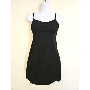 Wild Fable Mini Sleeveless Black Dress Size S Y2K Grunge Goth Casual Bodycon